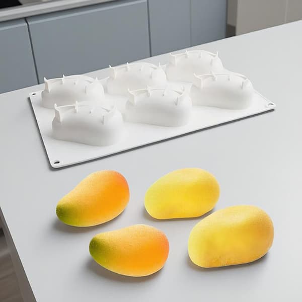 3D Silikone Bageforme til Kager Mango Silikoneform til Bagning C