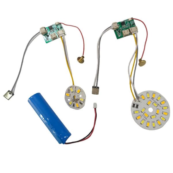 1 sett 5V lyskilde LED-lyspanel dimmekontroller fjernkontroll 10W White light