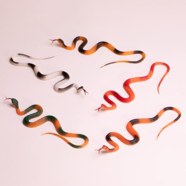 40 cm Realistisk Gummi Leksaksorm Simulering Python Halloween Födelsedag A8