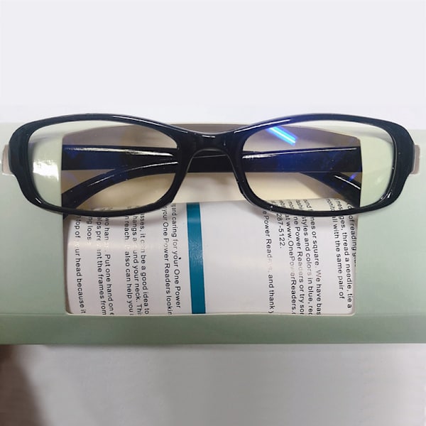 En Power Readers Autojustering Bifokala läsglasögon +50 till 1