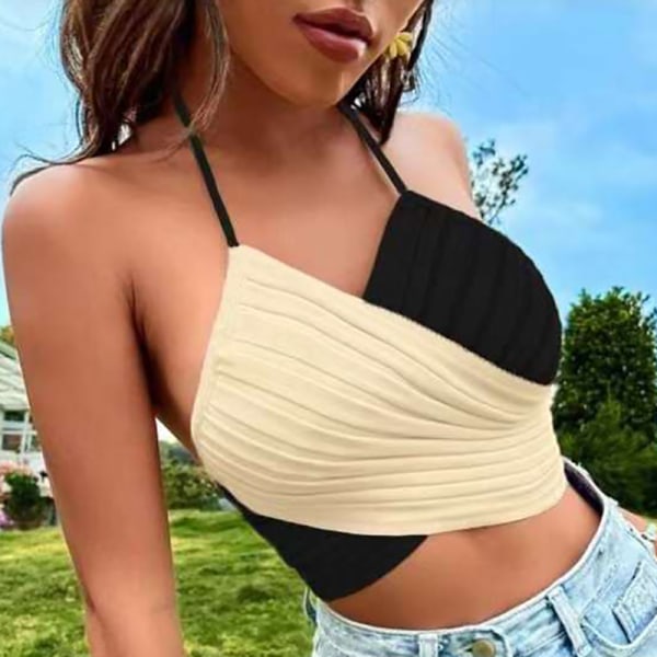 Ny sommarstickad kortärmad fashionabel charm damupphängning A7
