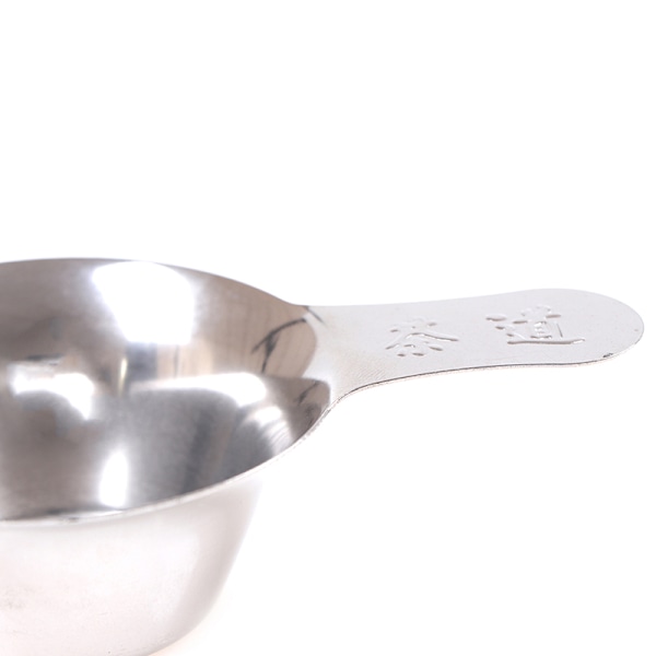 Rustfrit stål tefilter Finmasket tebladstragt testamme 6.4cm
