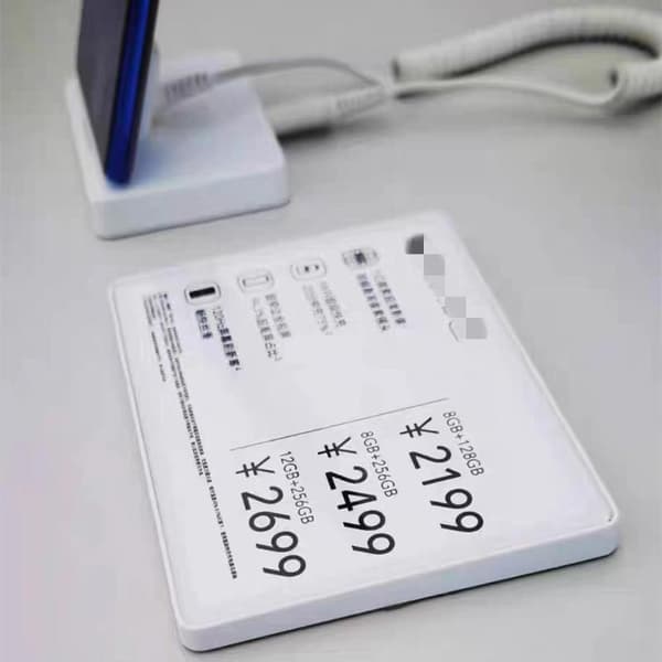 ABS Desktop Prisskilt Display Mobiltelefon Prisskilt Bord Til