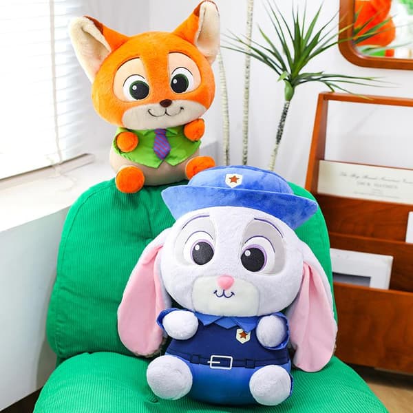 1 kpl Zootopia pehmolelu Nick Wilde Judith Laverne Hopps 22/28/3 A3