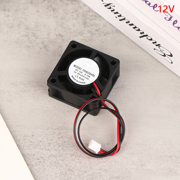C 5V/12V/24V Computer CPU Køler Mini Køleblæser 40MM Lille Eks 12V