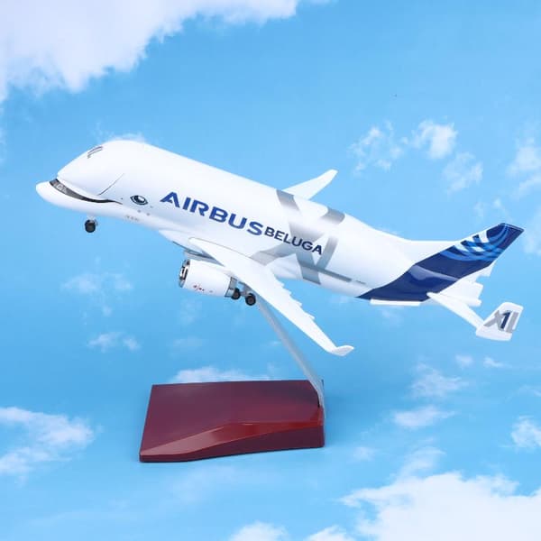 1 set A330 Beluga Airways flygplan 30cm 1:180 skala flygplan mig