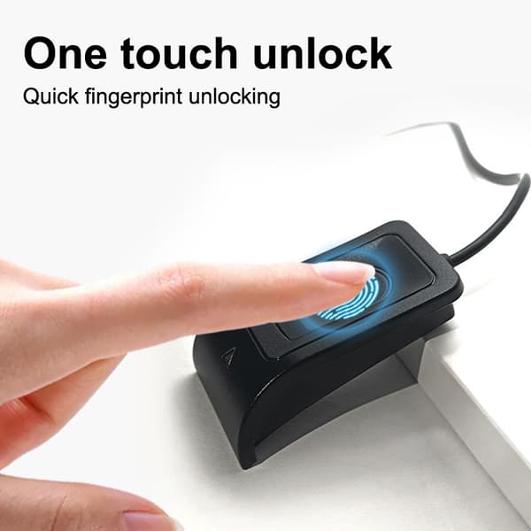 For 10 11 USB fingeravtrykksleser Biometrisk fingeravtrykk