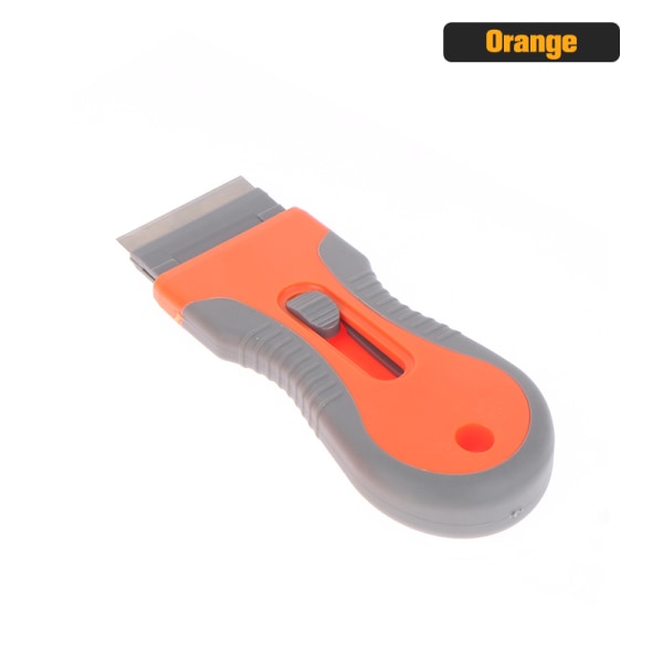 Auton ikkunalasitarra Clean Scraper Blade Glue Squeegee Remo 4(orange)