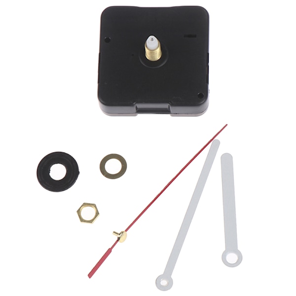 DIY Tyst Klassisk Sliver Quartz Klockväggrörelse Mekanism