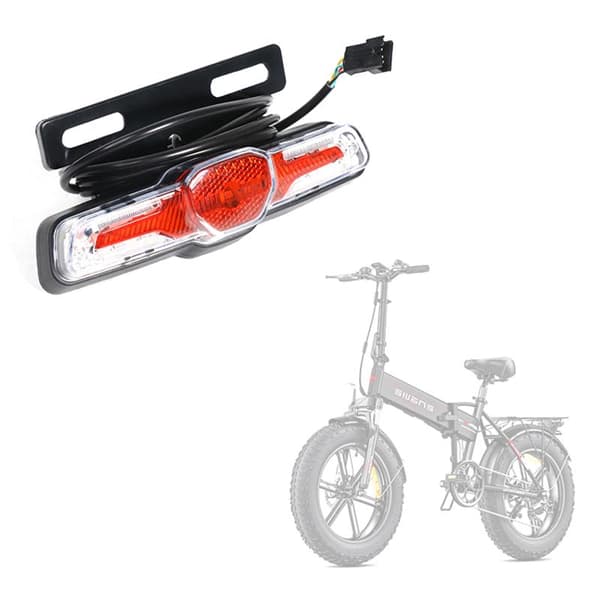 Frontlys for Engwe EP-2Pro Fat Bike Elsykkel A2 1PC