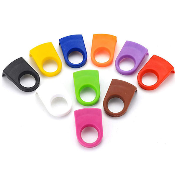 2 stk Flaskespenneholdere Plast Drikkeklemmer Cocktail Snaps F Black