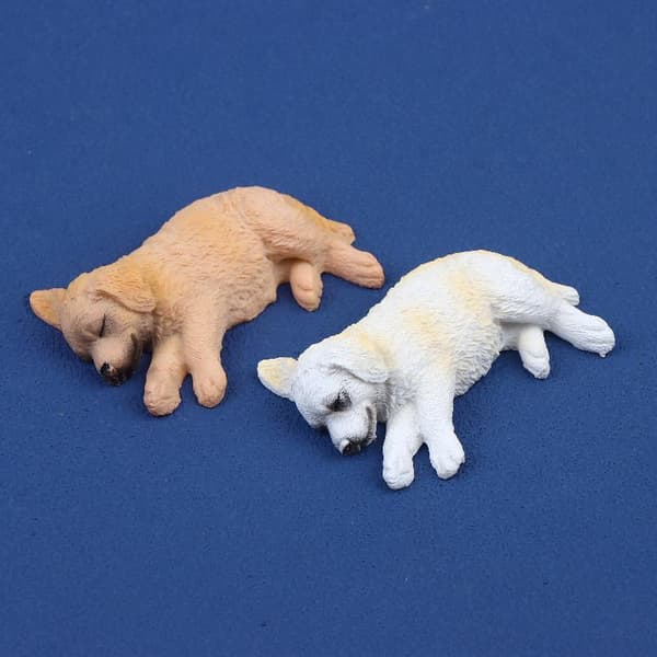 Kawaii sovande Shiba Inu-modell e harts sovande valp bil instrumentbräda A1