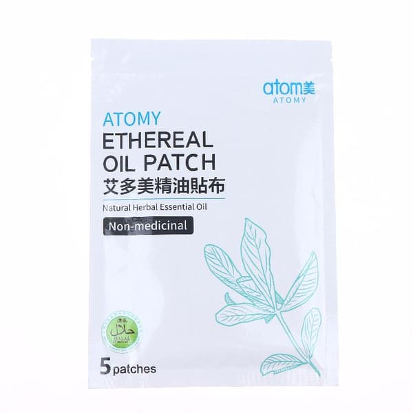 Atomy Ethereal Oil Patch (1-pack 5 ark) Eterisk oljeplåster Fo 1pc
