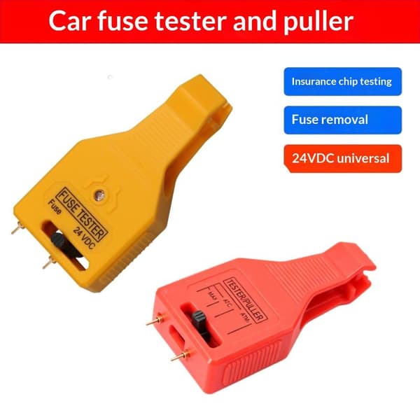 1 stk multifunktionel bilbladssikringstester sikringstrækker Yellow