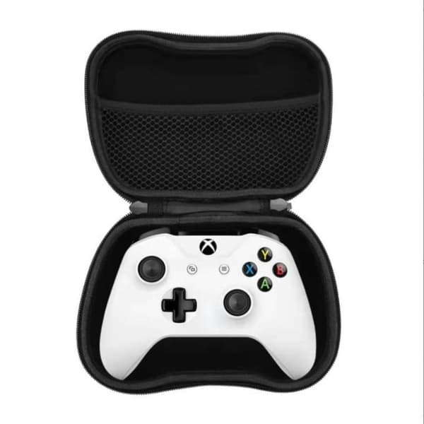 1 stk. rejsecontrolleretui til Switch Pro PS5 Hard Shell Carry White