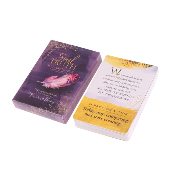1 æske Tarot Deck Oracle-kort med 56 stk