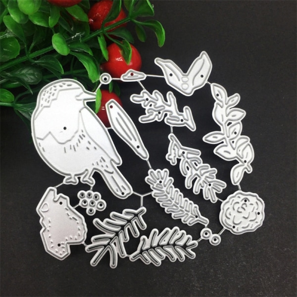 Metal Die s Bird Leaf ting Dies Stencil DIY Scrapbooking ting T 1PC