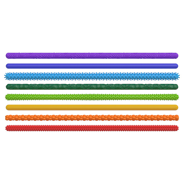 8 st EDC Fidget Sensoriska Pinnar Leksaker