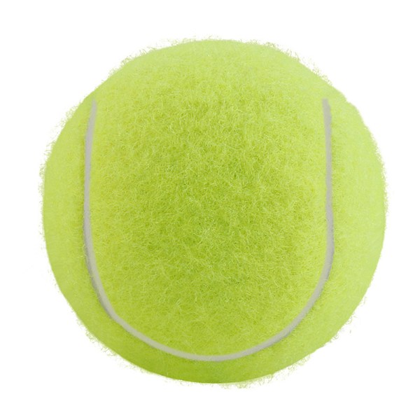 Professionell förstärkt gummi tennisboll hög elasticitet Dura Yellow