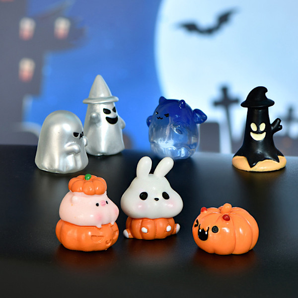 e Kurpitsa Aave Eläin Auton Koriste Halloween Juhla Rekvisiitta Koti D A11