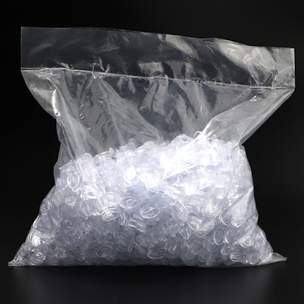 25 paria / set Plug-in silmälasit Nenätyynyt Läpinäkyvä PVC Anti S