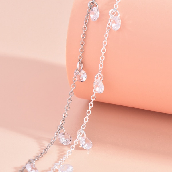 Shining Zircon Crystal Armbånd Fashion Chain Armbånd Til Kvinder