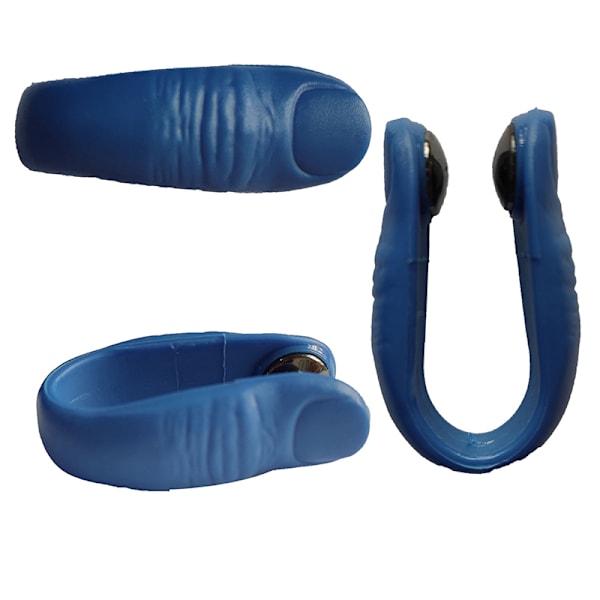 Finger Håndmassasjeapparat Bærbar Akupressur Hodepine Blood Circu Blue