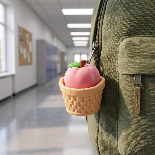 Kreativitet 3D-printade e Fruktformade Fidget Clicker Leksaker B