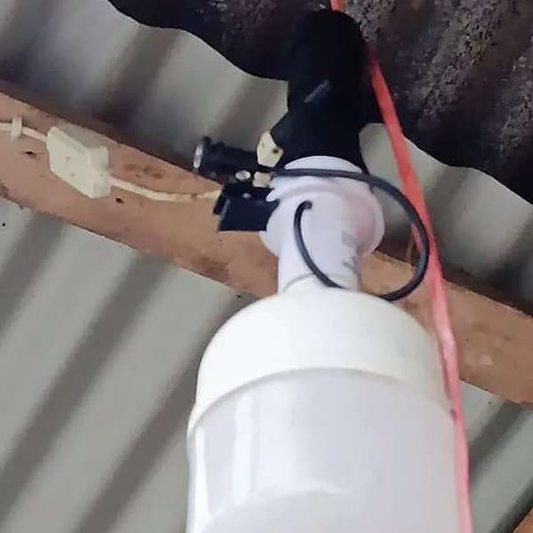 Sensorlamper Automatisk Sensorlampe for Uteplass/Dag