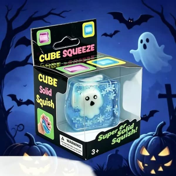 Nye Lysende Halloween Spooky Terninger A6 box