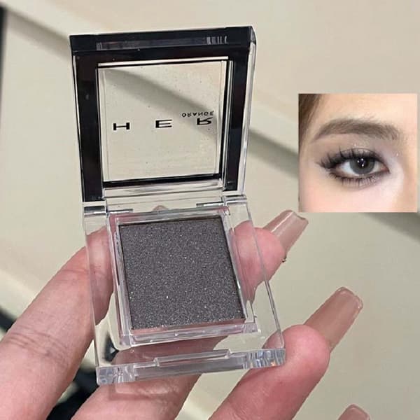 Ögonskugga Glansig Glitter Pärlemorskimrande Ögonskugga Highlighter Långvarig A6