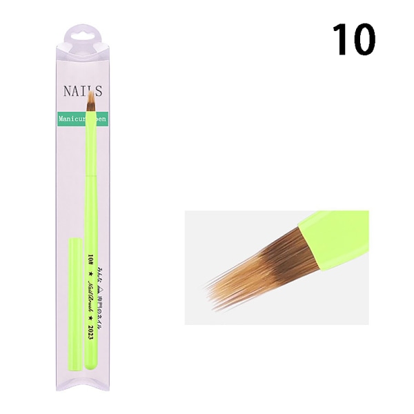 Nail Art Design Siveltimet Dotting Pen Tool Set Painting UV Gel Dr 10