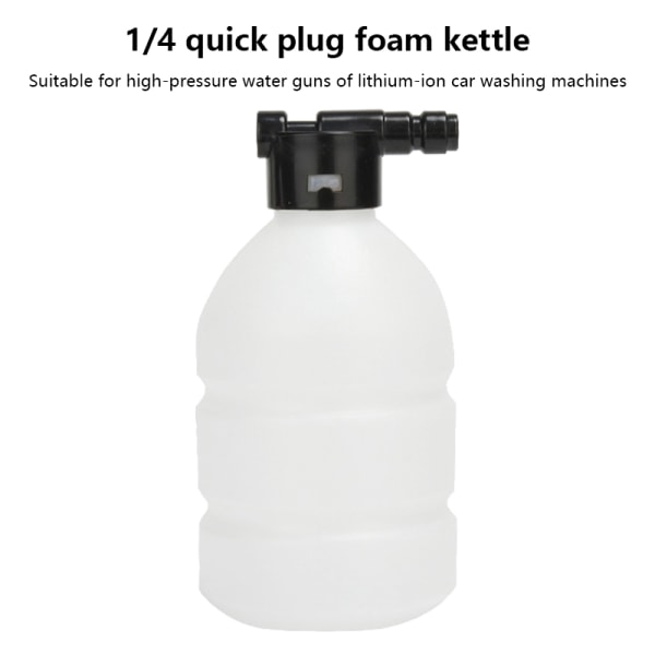 300ml Foam Lance Generator til bilvask Justerbar 1/4 TOMME