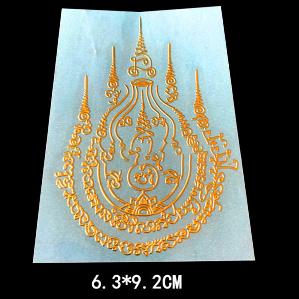 Thai telefon gynnsam gömd Buddha Nine Tailed Fox Holy Elepha A21