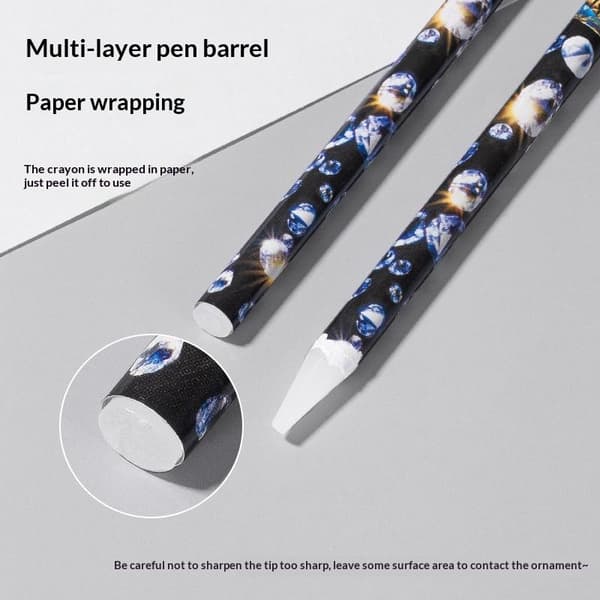 Neglekunst Dotting Crayon Rhinestone Picker Kontaktløs Opptak T 2