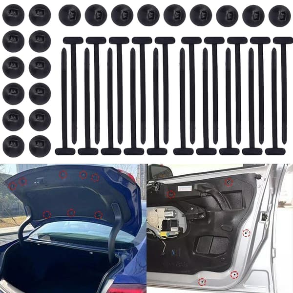 Nylon Universal Kabelbinder Spenne + Kraftig Selvlåsende Glidelås Black 100pcs