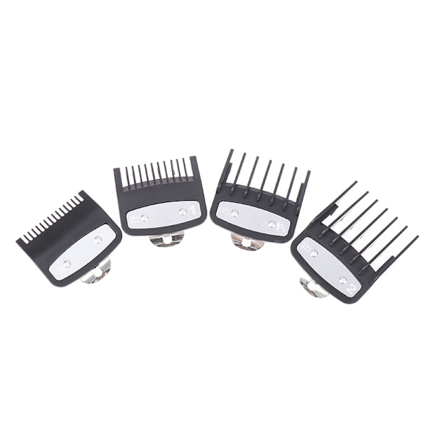 4 Stk Hårklipper Sæt Limit Kam Guide Trimmer Guards Attachme