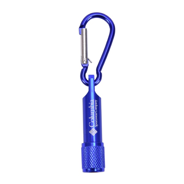 Mini Ficklampa Nyckelring LED Pocket Torch Light Ficklampa Blue