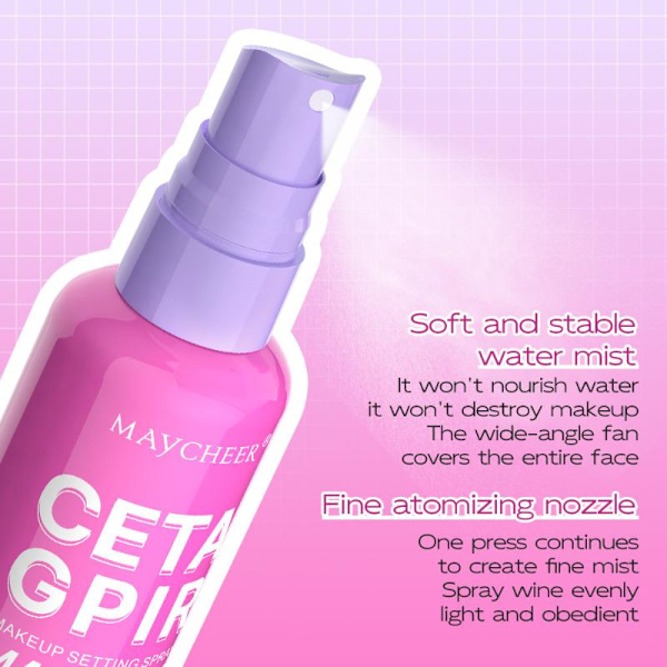 Maycheer Setting Spray Matt Finish Ansiktsmist Oljekontrollerande M Clear