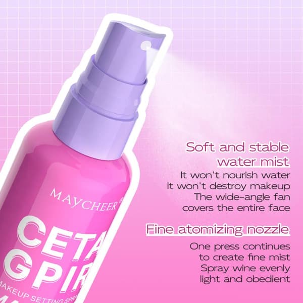 Maycheer Setting Spray Matt Finish Ansiktsmist Oljekontrollerende M Clear