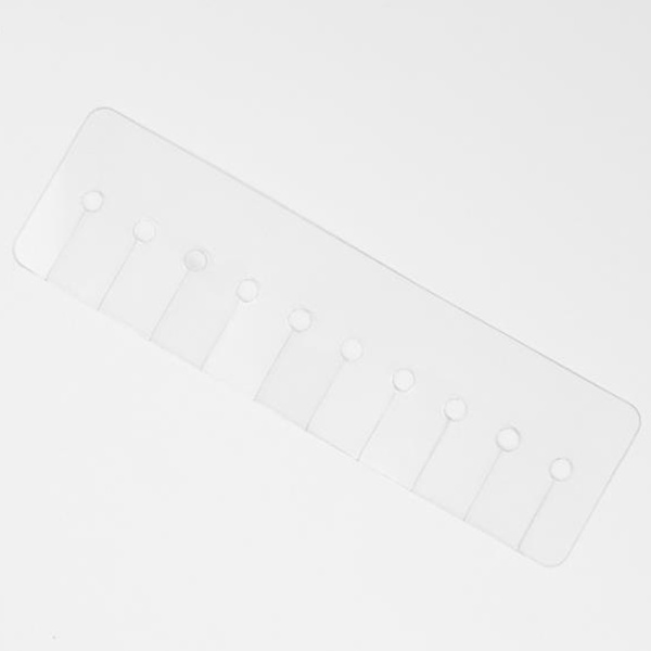 10 st Heat Shields Hårförlängningsskivor Scalp Glue Protector G