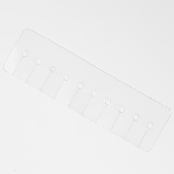 10 stk Heat Shields Hair Extensions Discs Scalp Glue Protector G