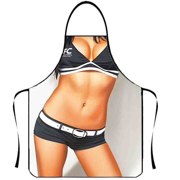 Muscle Man Sexy Woman Morsomme kjøkkenforklær for kvinne Home Decor I