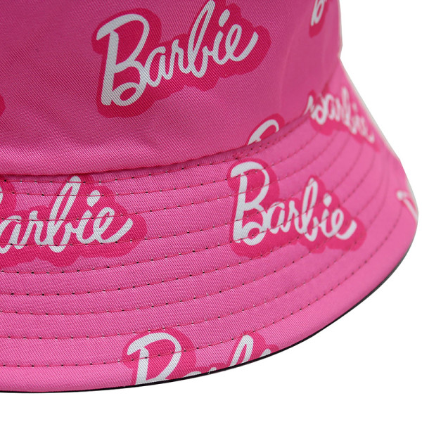 Barbie Alphabet Print Bucket -hattu kesän hauskoihin juhliin ulkona 2