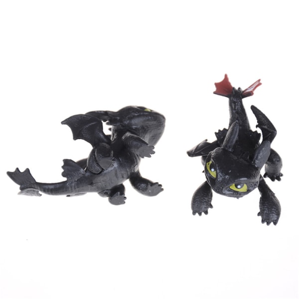 Toimintahahmot Night Fury Hampaaton PVC Dragon Children Brinque A1