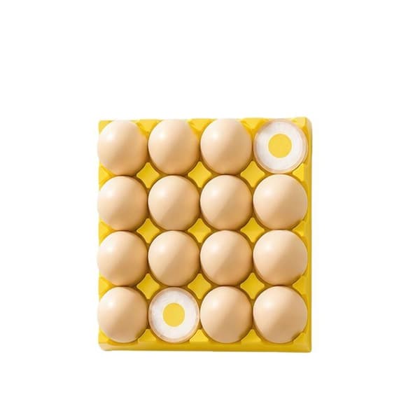 1 set äggbricka kylskåpsmagnet avtagbara magnetiska ägg hållare 1set
