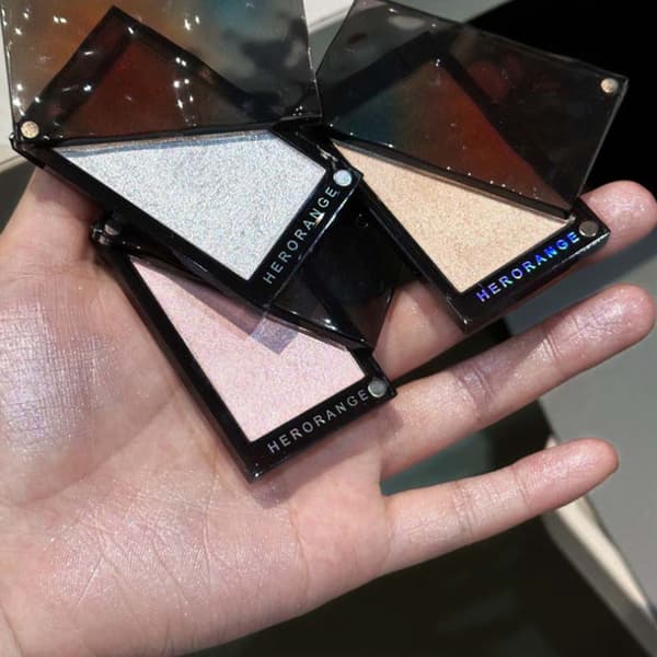HERORANGE Professional Shimmer Highlighter Blush Makeup Highlig A2