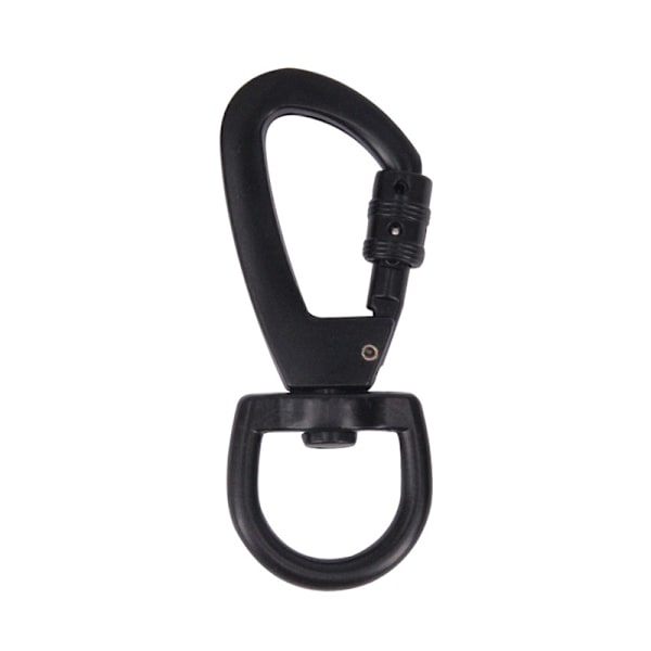 Multifunksjonell D-type Spenne Auto Locking Carabiner Med Swive
