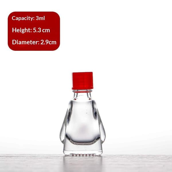 3ml 6ml 7ml 9ml 12 ml minilasipullot öljypullot purkit A3