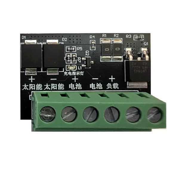 DC 6-45V Solar Gadelys Kontrolkort LED Lys Fuldautomatisk A1
